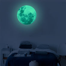 Load image into Gallery viewer, Mindful Moon Luminous Vinyl Wall Adornment