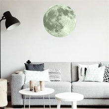 Load image into Gallery viewer, Mindful Moon Luminous Vinyl Wall Adornment