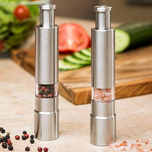 Load image into Gallery viewer, micro mill premium stainless-steel grinder front