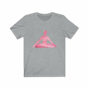 The Official Yoga Meditation Pose Print T-Shirt