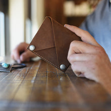 Load image into Gallery viewer, The Wing Wallet In Use