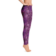Load image into Gallery viewer, Women's Hand Sewn Whimsical Purple Lounge Leggings