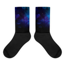 Load image into Gallery viewer, Cushioned Deep Space Ribbed Napping Socks