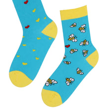 Load image into Gallery viewer, Buzz Socks Worlds Most Comfortable Socks Celebrating Nature Bees