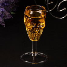 Load image into Gallery viewer, Gothic Skull Goblet Front