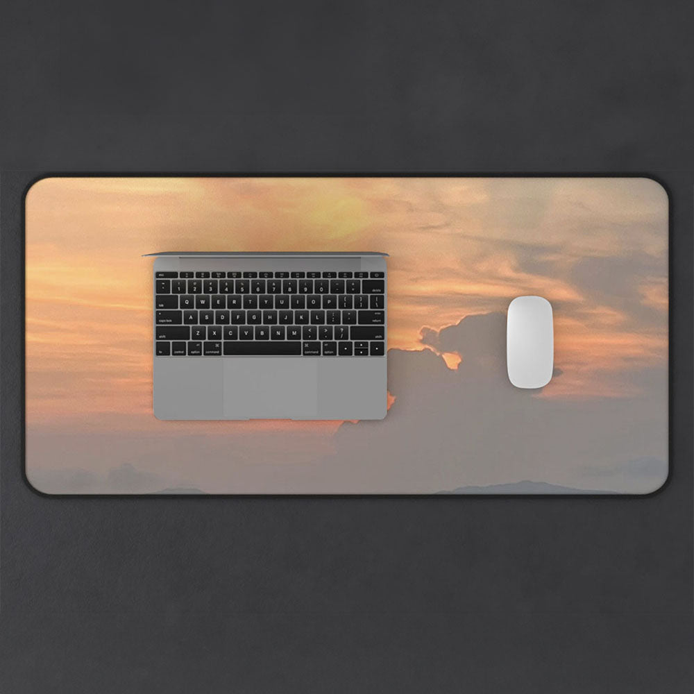 Mindful Moment Golden Horizon Premium Desk Mat iDoser Merch