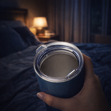 Load image into Gallery viewer, SleepSide Sipper Your In Bed Night Drink Cup Top