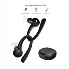 Load image into Gallery viewer, SoundFUSION Wireless Bluetooth Ear Hook Headphones Features