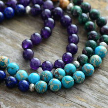 Load image into Gallery viewer, chakra stone necklace meditation