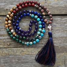 Load image into Gallery viewer, chakra stone necklace