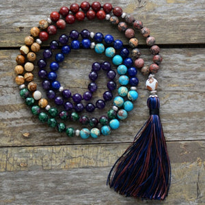 chakra stone necklace