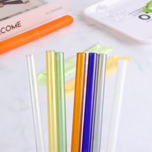 Load image into Gallery viewer, Reusable Sea Glass Hydro Straws