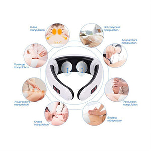 Magnetic Field Therapy Electric Pulse Back and Neck Massager