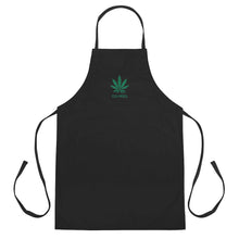 Load image into Gallery viewer, Cooked Marijuana Chef Embroidered Premium Apron