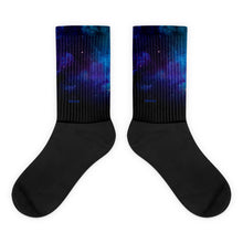Load image into Gallery viewer, Cushioned Deep Space Ribbed Napping Socks
